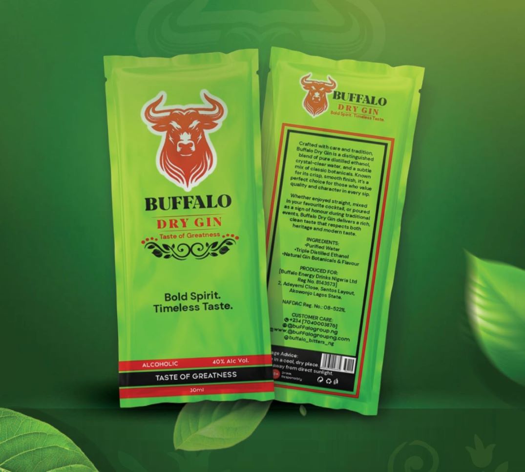 Buffalo dry gin